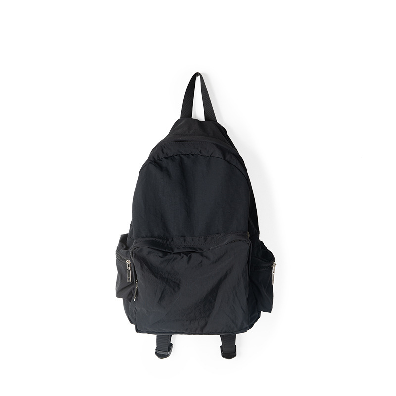 Spring new product niche design nylon bag large capacity high-end simple college backpack women's fashion