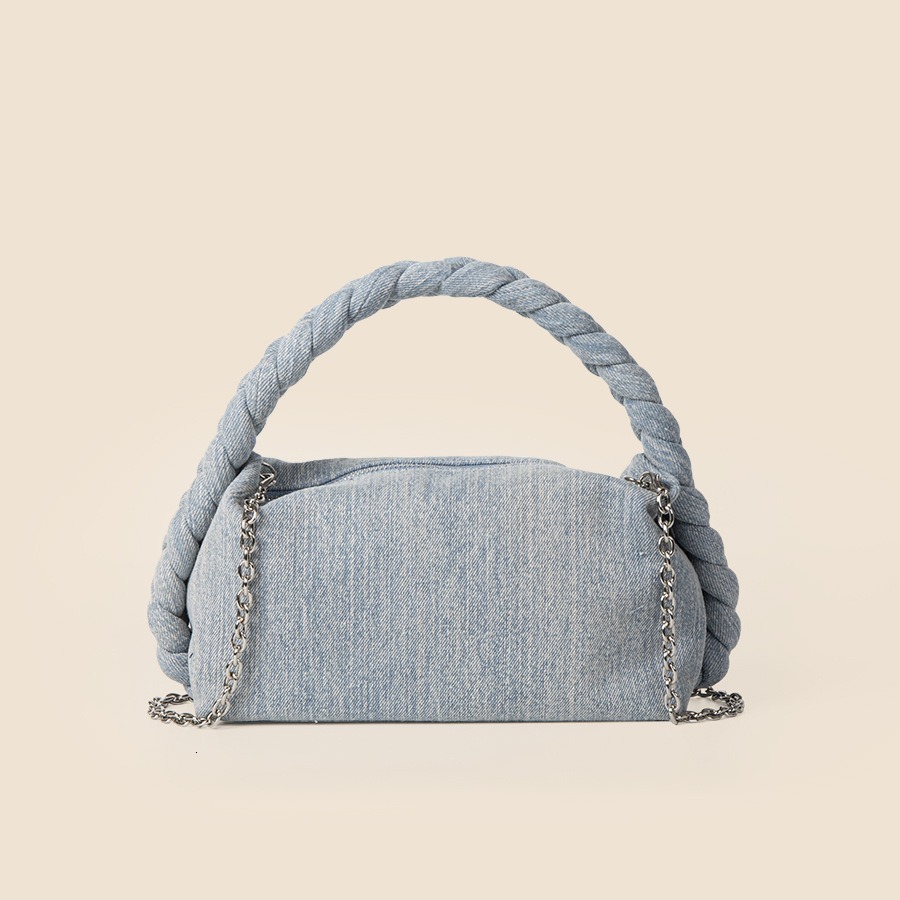 Versatile summer crossbody chain bag, high-end sense, niche temperament, denim commuting, student women's handbag