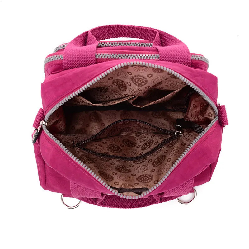 Womens messenger bag clutch womens handbag three zipper main bag womens er shoulder cross body bag Sacamain 240819