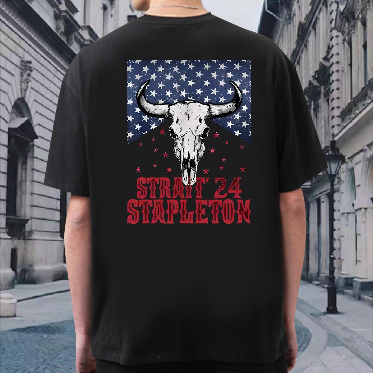Loose Men T Shirts cow Short Sleeve O-Neck Beach DIY Anime 100% Cotton 230g Mens Tshirts Free Shipping Tee Shirt