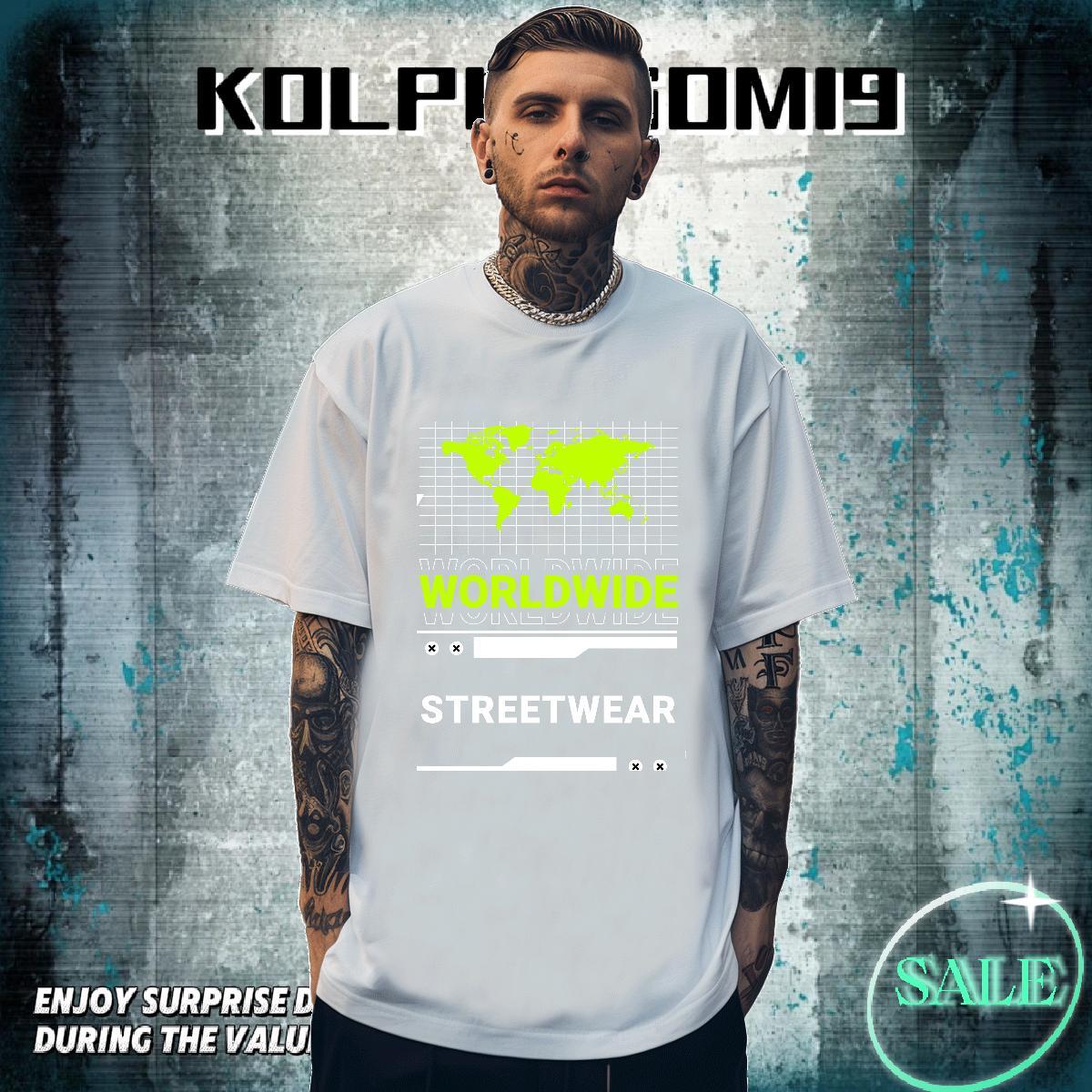 Soft Men Tees Street Casual 230g Pure Cotton Custom Big Size Breathable Short Sleeve letter Men T Shirts Classic Casual Tshirts