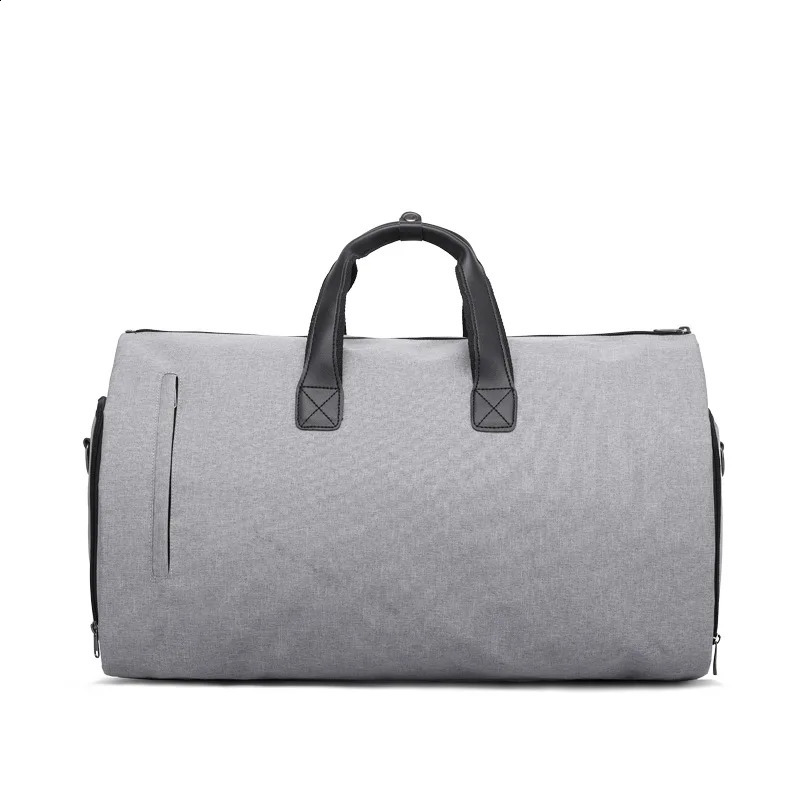Multi Function Travel Bag for Women Large Capacity Hand Luggage Bag PU Folding Suit Storage Bag 240819