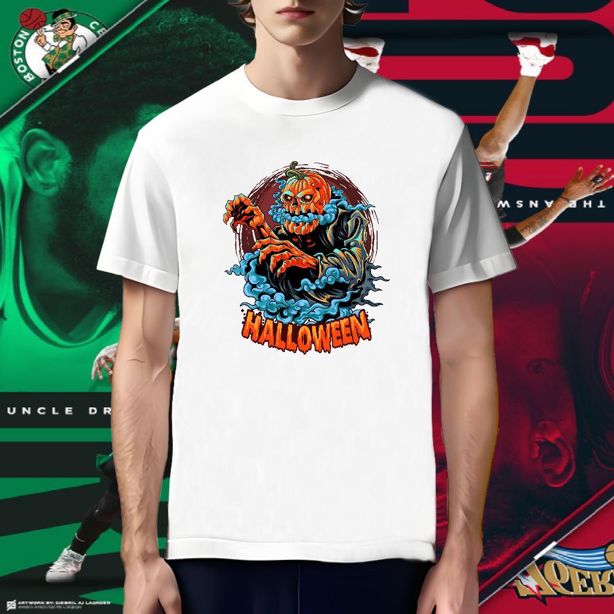 Cool T-Shirts pumpkin Breathable Soft Summer Casual DIY Logo Oversized 230g Cotton Couples T Shirts Classic Casual Tees Shirts