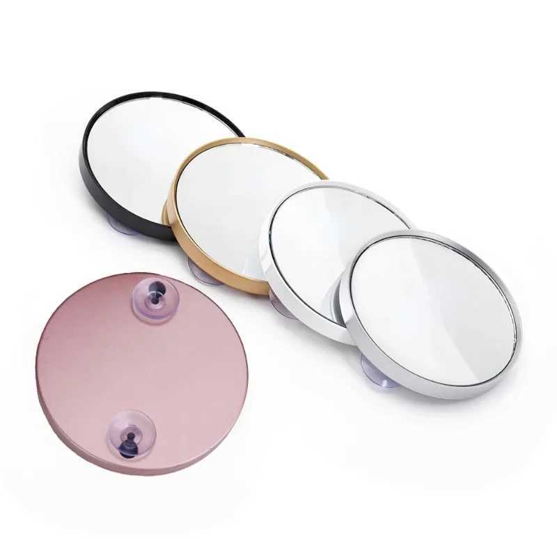 30x Times Magnifying Makeup Mirror Bathroom Suction Cup Black Beauty Mirror Shaving Cleaning Blackheads Round Small Mirror Y240819