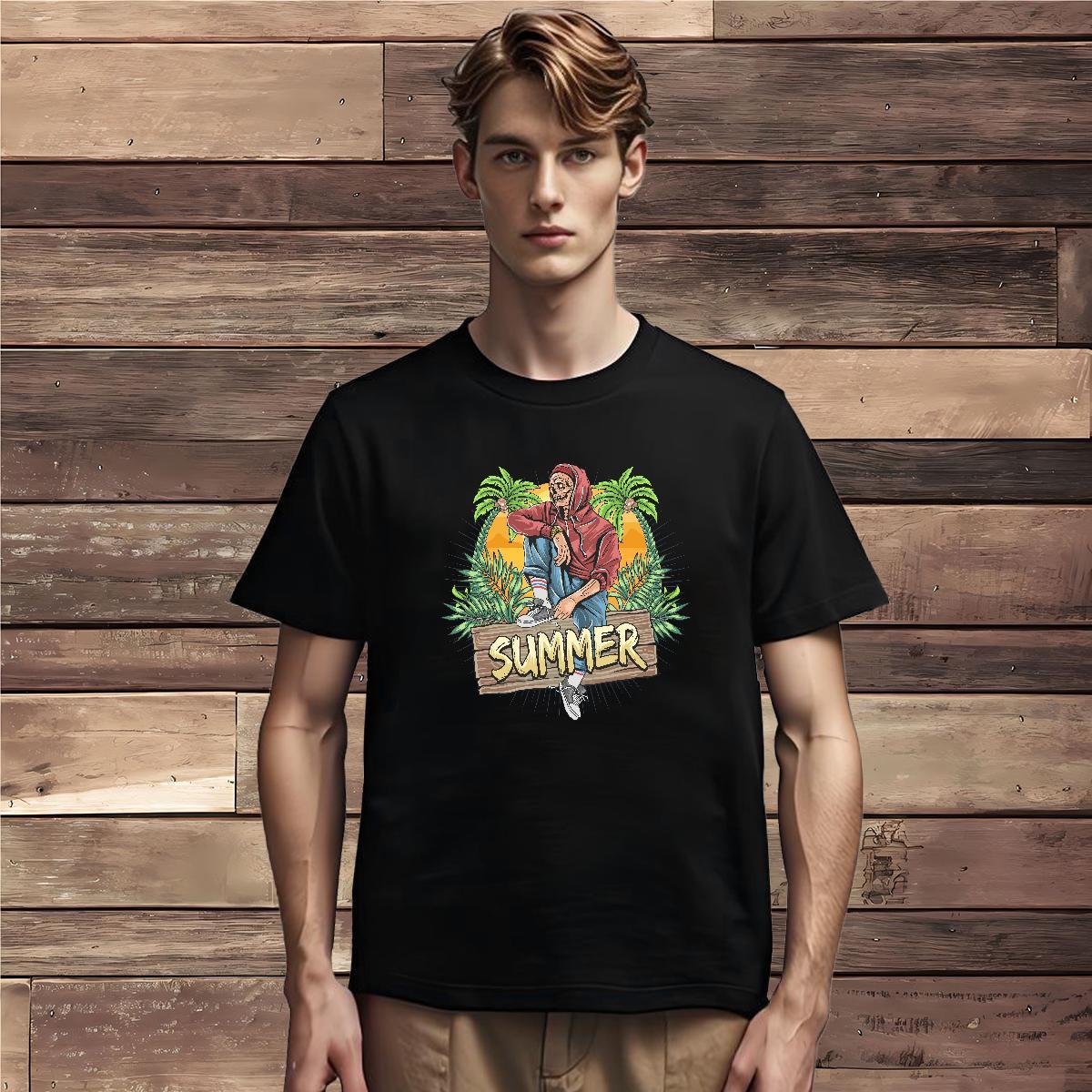 DIY Customized Tshirt for Man Woman summer Street wear Hip Hop 230g Pure Cotton Tops Short Sleeve Soft High Quality T-Shirts Oversized