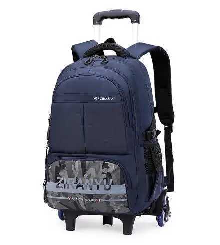 Boys Rolling Backpacks for Kids School Large Capacity Wheeled Bookbags Elementary School Bags Back Packs with 2 Wheels 6 Wheels Y240820