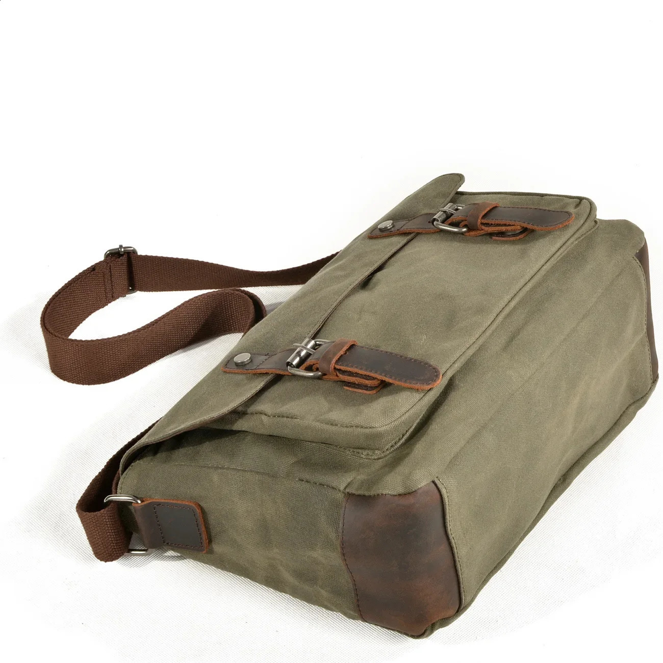 muchuan Men Bag Fashion Canvas Shoulder Bags For Mens Waterproof Functional Shoulder Messenger Bag Male Briefcase Crossbody 240819