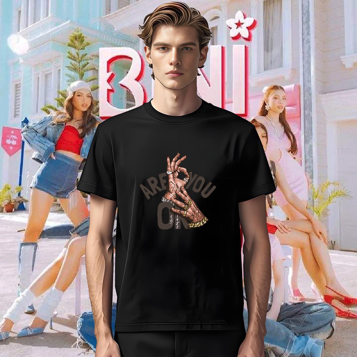 Mens T Shirts 230g 100% Cotton hand- Street wear Hip Hop Breathable Short Sleeve Custom Print Oversized Tshirt for Man Woman 2024 Summer Comfortable C