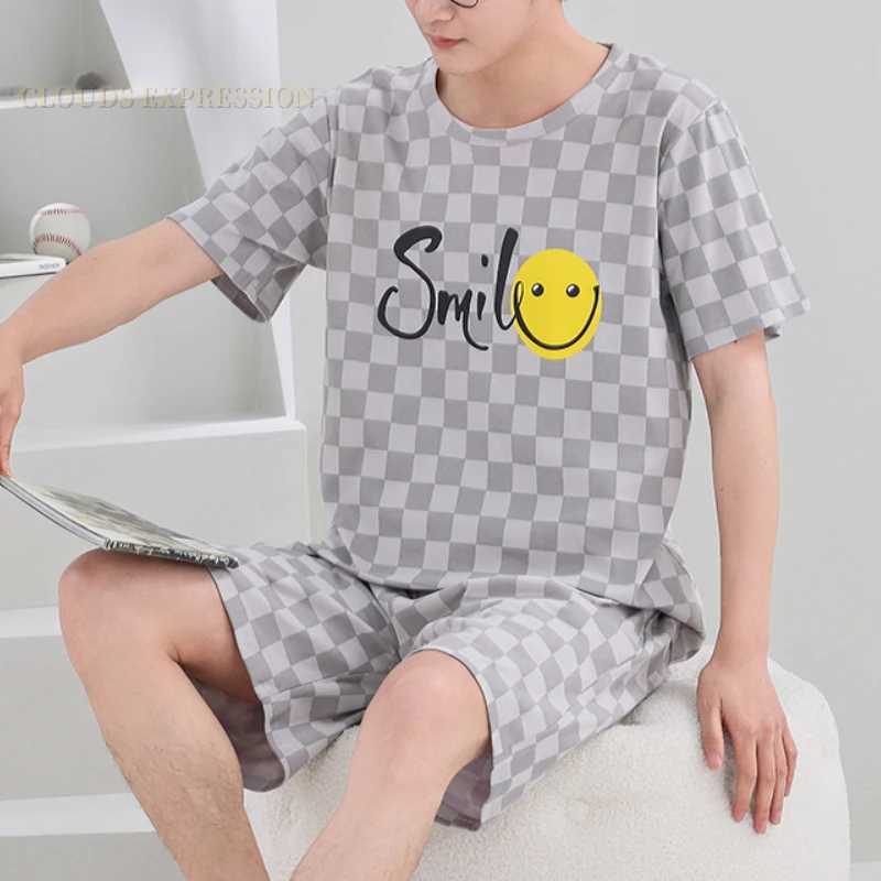 Summer 4XL Mens Knitted Pajama Set Pajama Big Boy Pajama Size Up Home Clothing WholesaleW240719