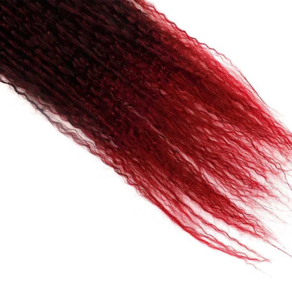 32 inch long synthetic curly ponytail extension clip on drawstring ponytail wig water wave African ponytail female hair fake W240817