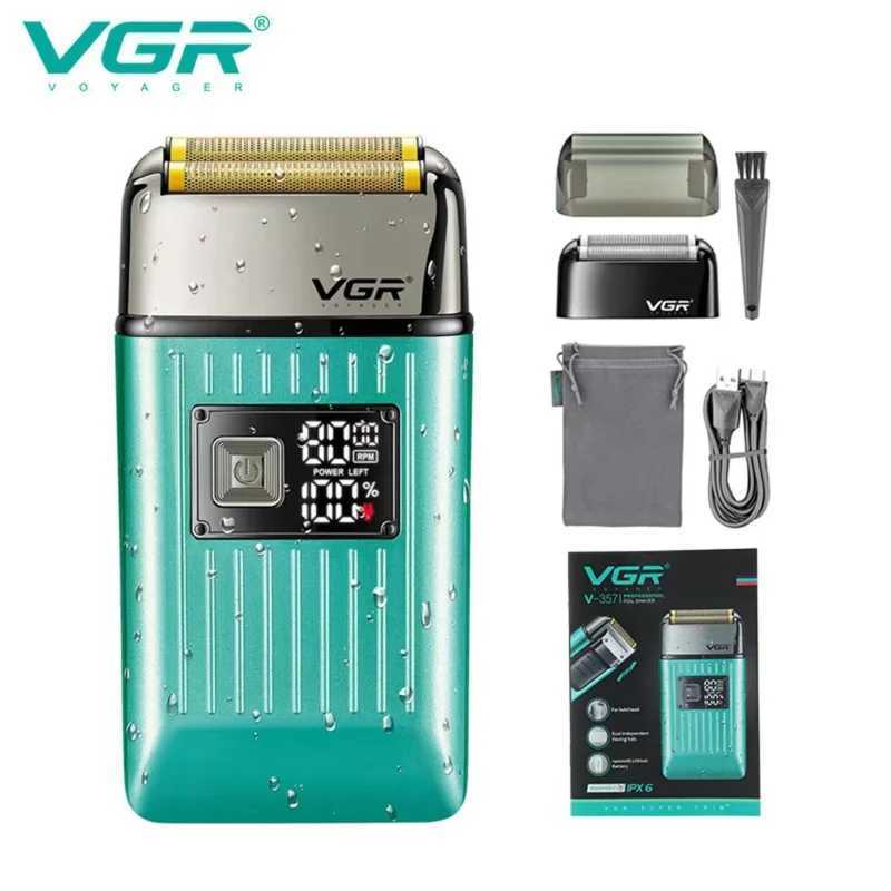 VGR multifunctional shaver electric shaver rechargeable mens shaver beard trimmer V-357 W240819