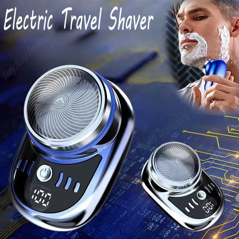 Electric travel shaver portable shaver mens wet dry Usb rechargeable shaver type rechargeable shaver W240819