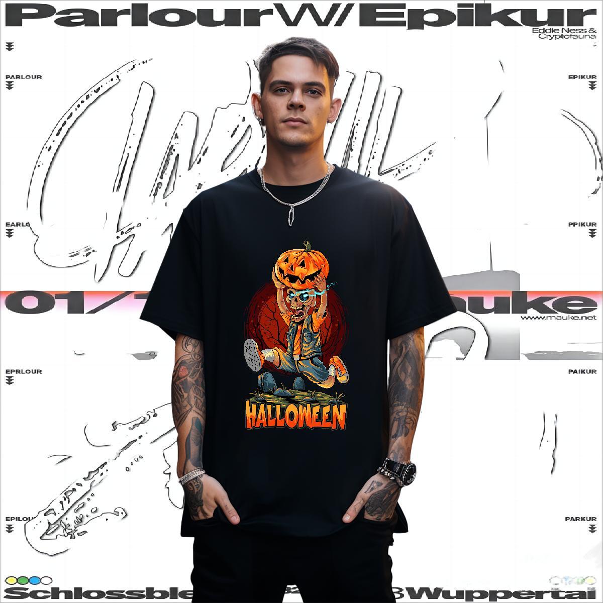 Unisex Mens T Shirts pumpkin Breathable Crew Neck Home Outdoor Oversized 3XL 4XL 230g Pure Cotton Men Tops Tees Customized Tops Shirt