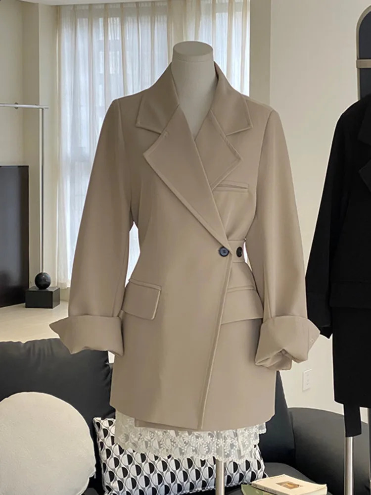 Womens Solid Long Sleeve Office Jacket Fashion Spring 26D8947 240819