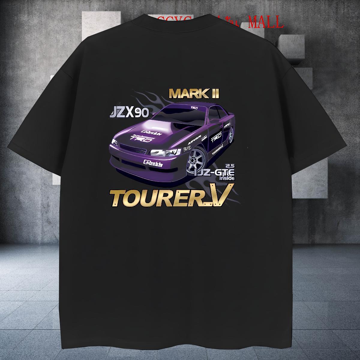 Comfortable beach T Shirts Men Daily Wear Men Clothes T-Shirt 230g Cotton Fashion Breathable Skull Tops Tees