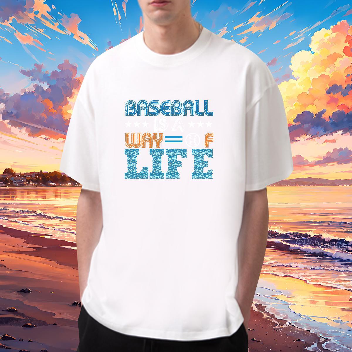 Free Shipping letter 230g Pure Cotton Men Tees Sports Casual Breathable Men T Shirts 2024 Oversized Tops Tees
