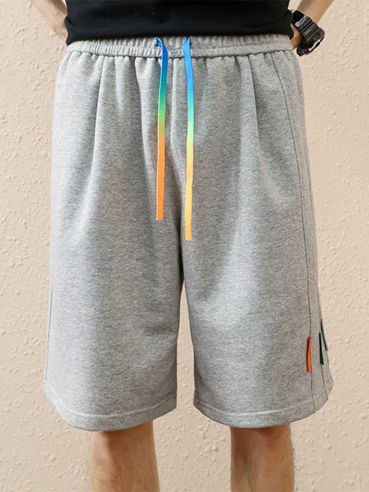 2023 New Summer Mens Shorts Plus Size Cotton Casual Baggy Sports Shorts Male Breeches Oversize Pants Wide Short Sweatpants 8XLXJ240817