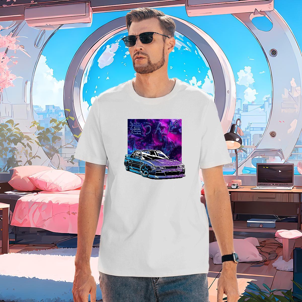 High Quality car 230g Pure Cotton Men Tees Casual Daily Wear Breathable Crew Neck Men T Shirts Wholesale Custom Print Plus Size Tops