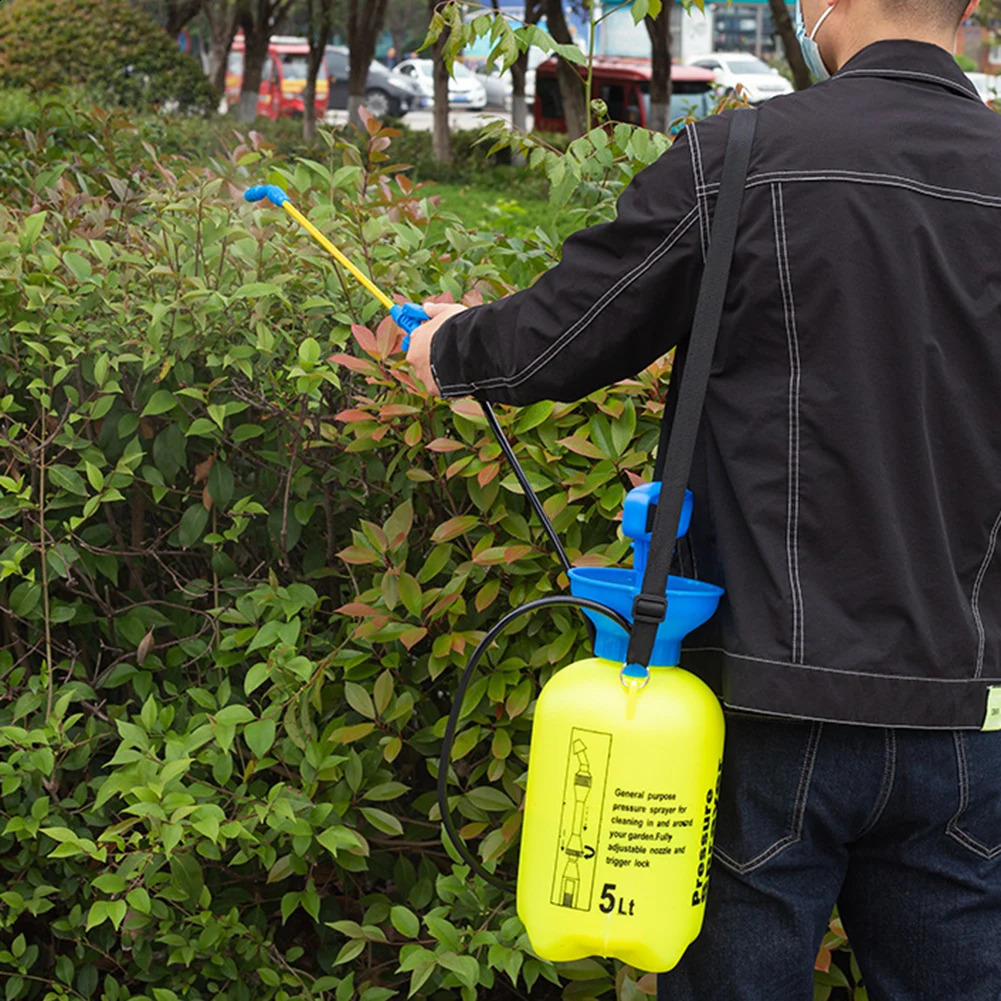 2L/ 5L Hand Pressure Sprayer Air Pressure Pump Sprayer for Garden Irrigation Gardening Tools Watering Can Mist Nozzle for Lawn 240819