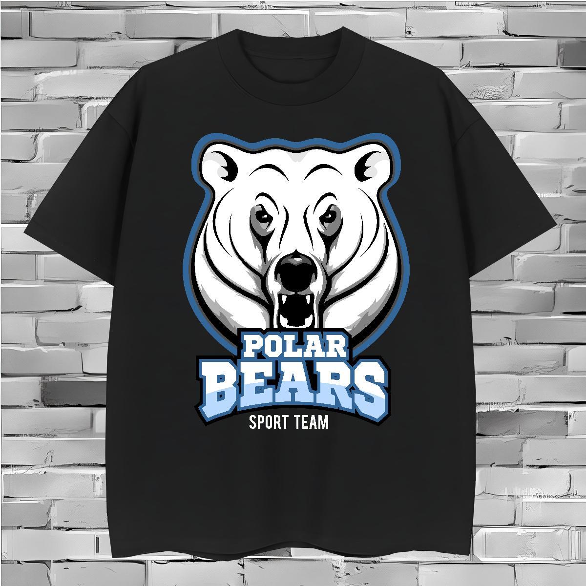 Soft T-Shirts for Men bear Short Sleeve Soft Home Outdoor DIY Anime 230g Cotton Men Tshirts 2024 Summer Top Tees