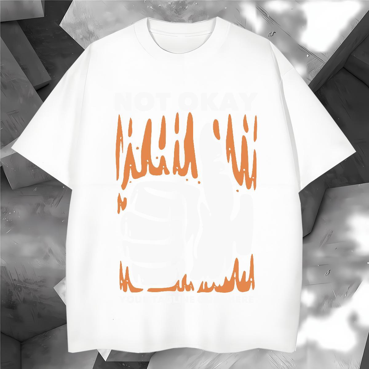 Brand good T shirt Hip Hop Men Tops Tees 230g Cotton New Arrival Crew Neck Customized Print Clothings