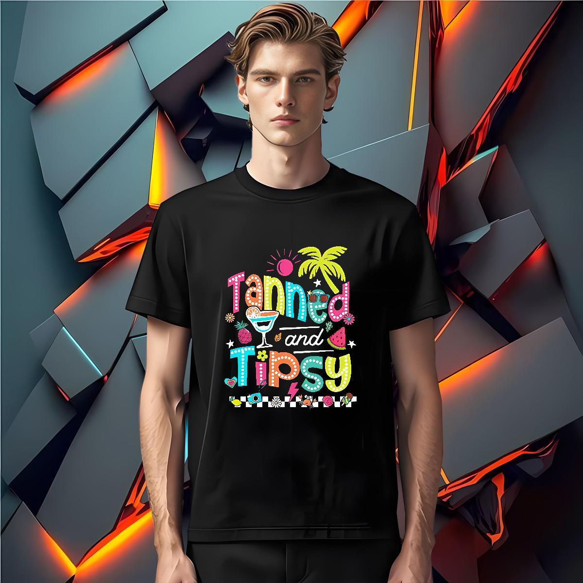 Mens T Shirts 230g Pure Cotton letter Summer Casual O-Neck Short Sleeve Graphic Men Tees Classic Soft Tops