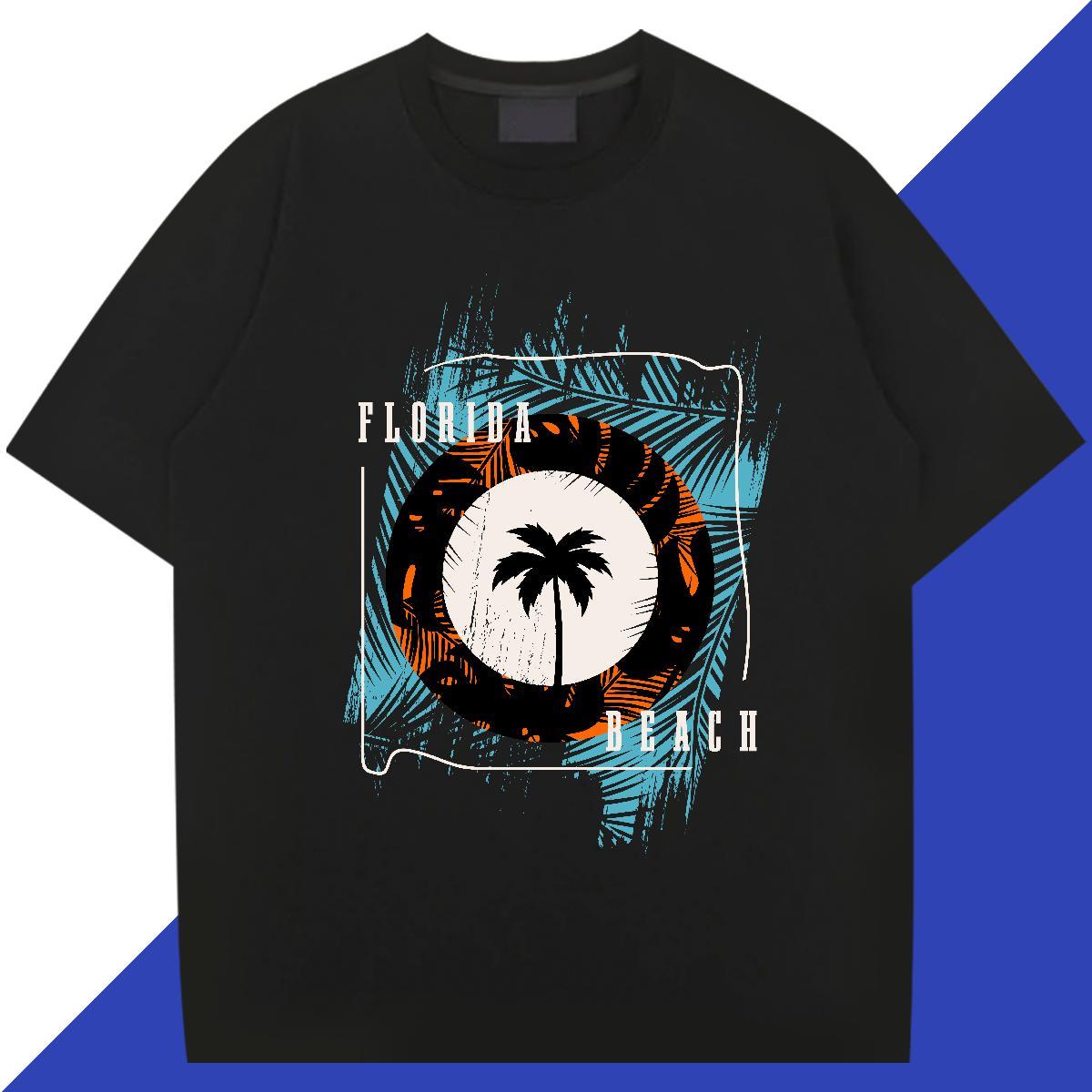 Comfortable Tshirt for Man Woman Daily Wear 230g Pure Cotton Plus Size Custom Crew Neck tree Mens T Shirts Classic Casual Tshirts