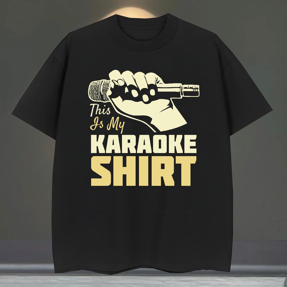 Designer Men Clothes T-Shirt Street wear Hip Hop 100% Cotton 230g Custom Printed Breathable karaoke Men T Shirts Casual New Clothings