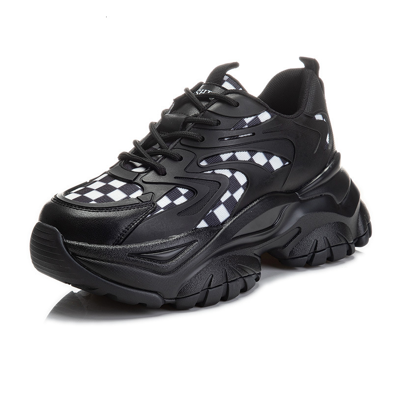 Ddmysports Absorbing Film Sole Genuine Leather Shoes Spring New Sports And Leisure Versatile For Children Thick Soled Dad Women S Fashion Trend OUTDOO