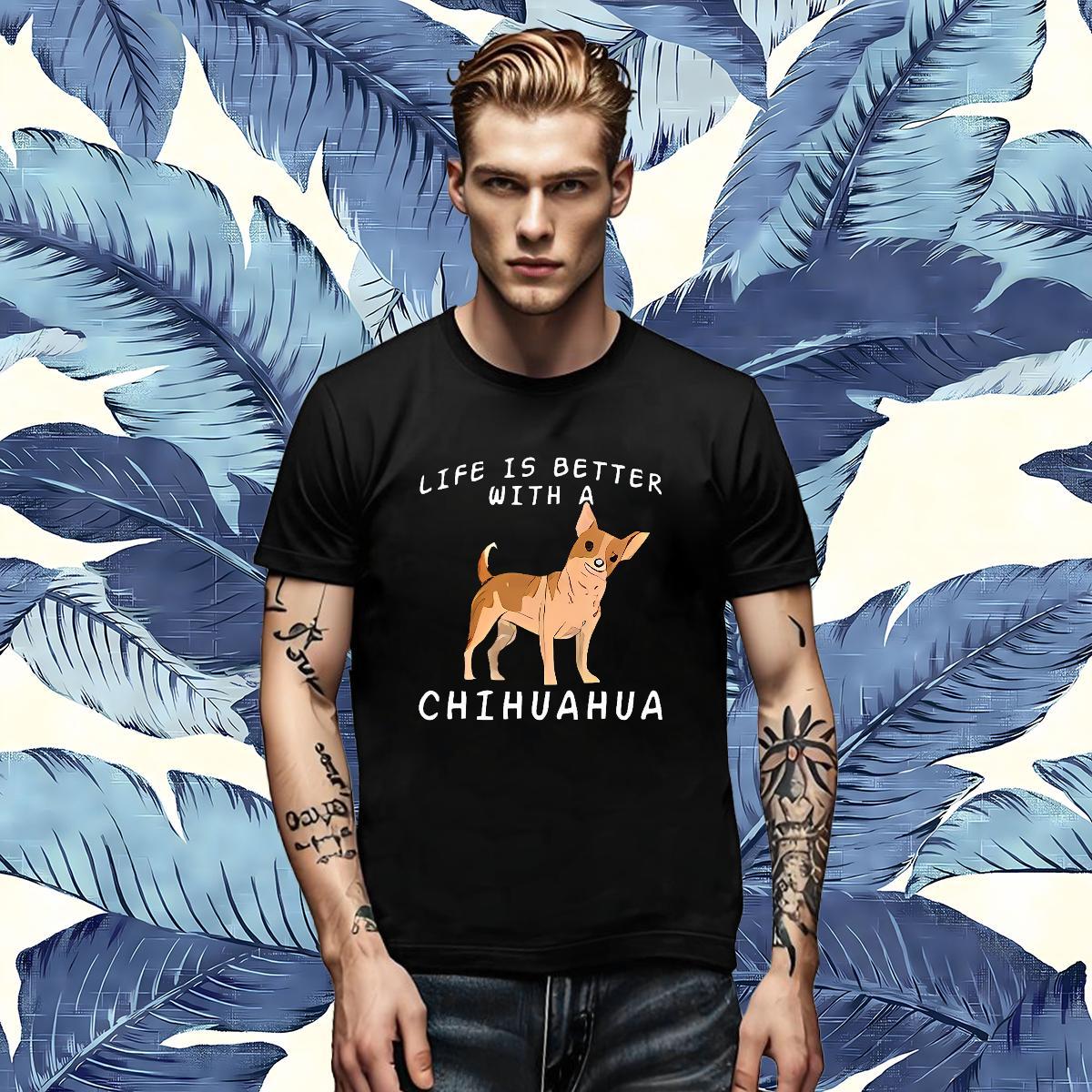 Fashion Designer Tshirts dog Spring Summer 230g Cotton Tops Tees Breathable Short Sleeve Loose Fit Men T Shirts Custom Print Plus Size