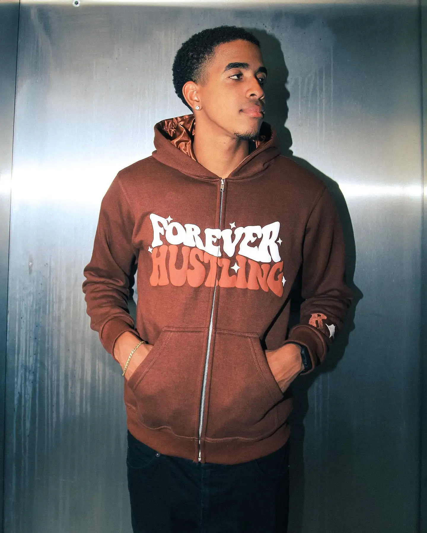 Y2K American Street Hip-hop Oversized Letter Pattern 90s Hooded Sweatshirt Men Women Retro Harajuku Gothic Retro Casual Tops Emo 240819