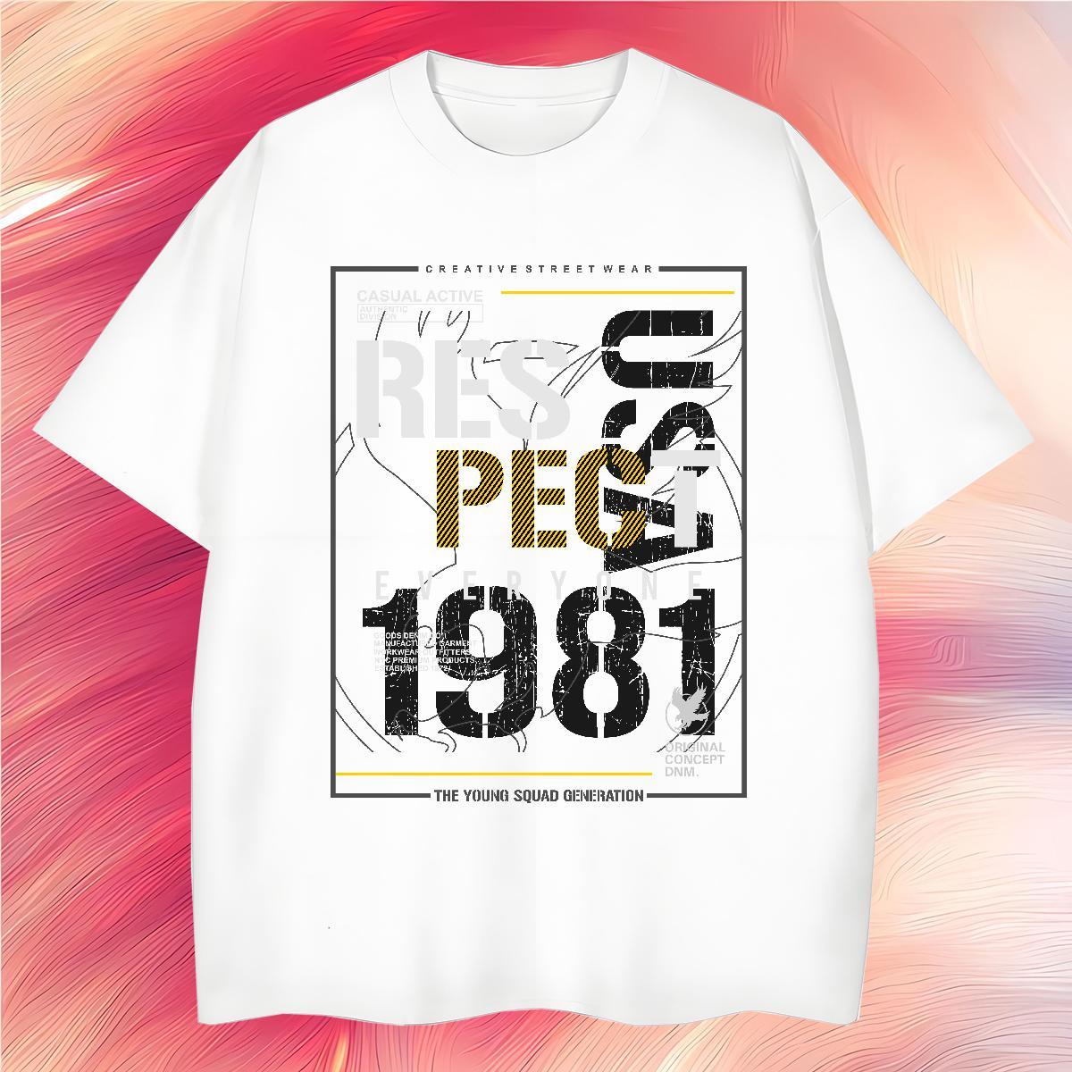 Popular number 230g Pure Cotton Tshirts Street O Neck Short Sleeves Mens T Shirts 2024 Skull Top Tees