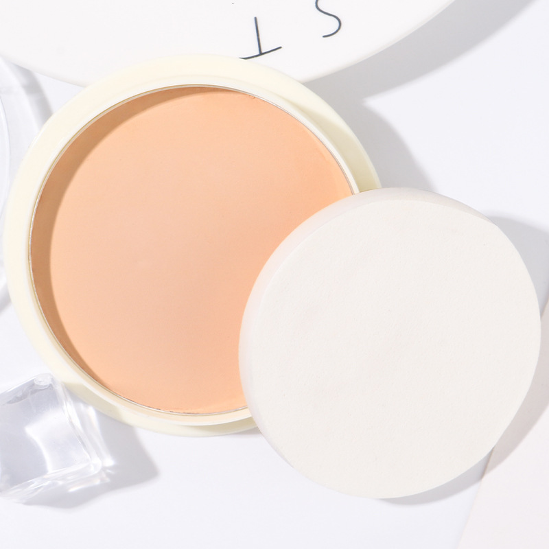 Fair Price White Cake Soy Milk Powder - Perfect for Student Makeup Setting and Skin Polishing