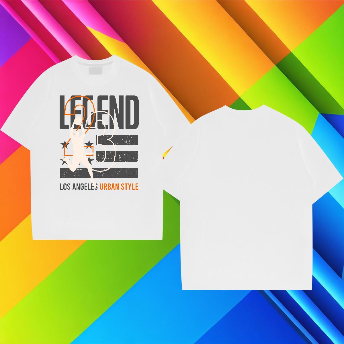 Cool basketball 230g Pure Cotton Men Tees Hip Hop Breathable Soft Man T Shirts Designer Graphic Wear