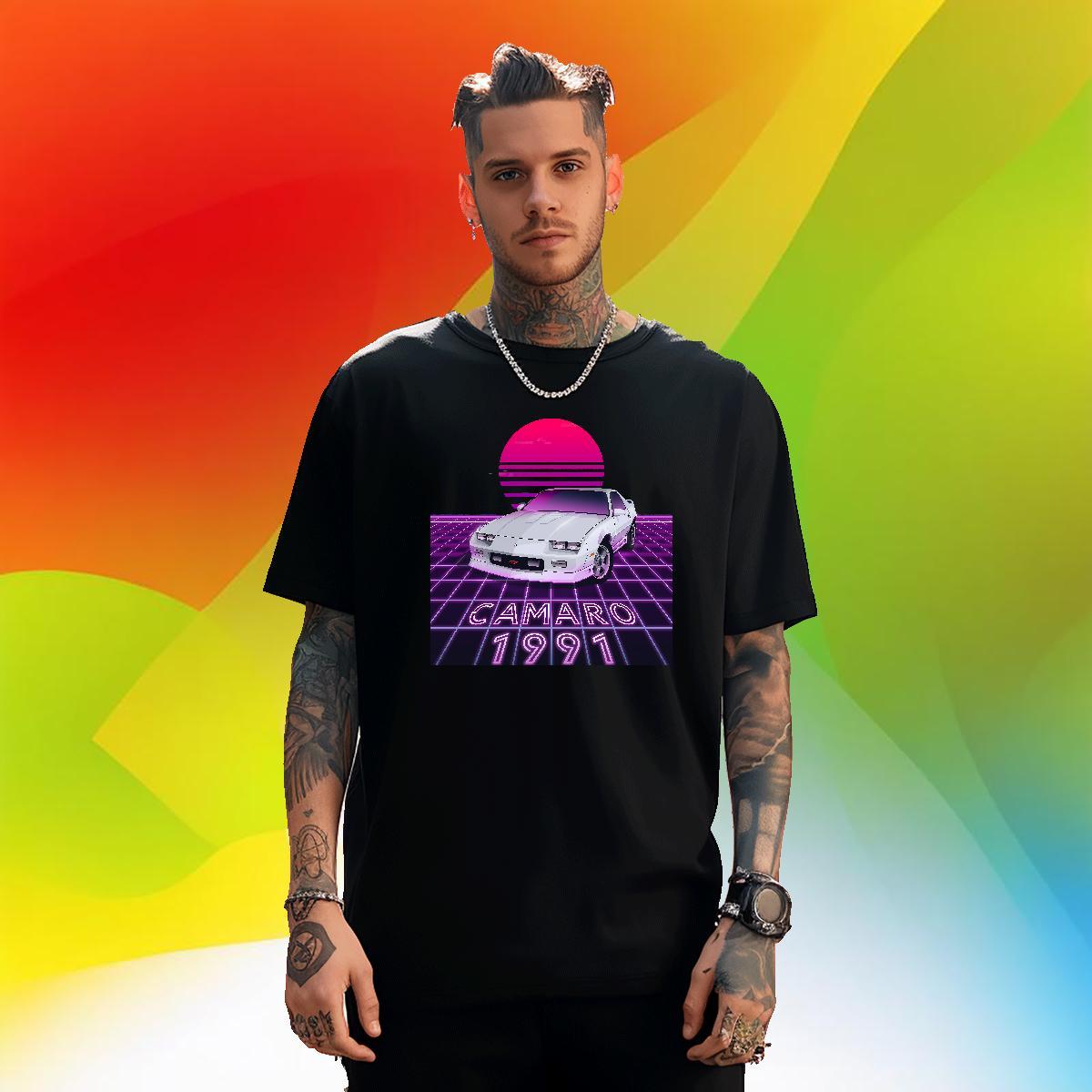 Soft Tshirts Casual 230g Pure Cotton DIY Crew Neck car Mens T Shirts Fashion Tees