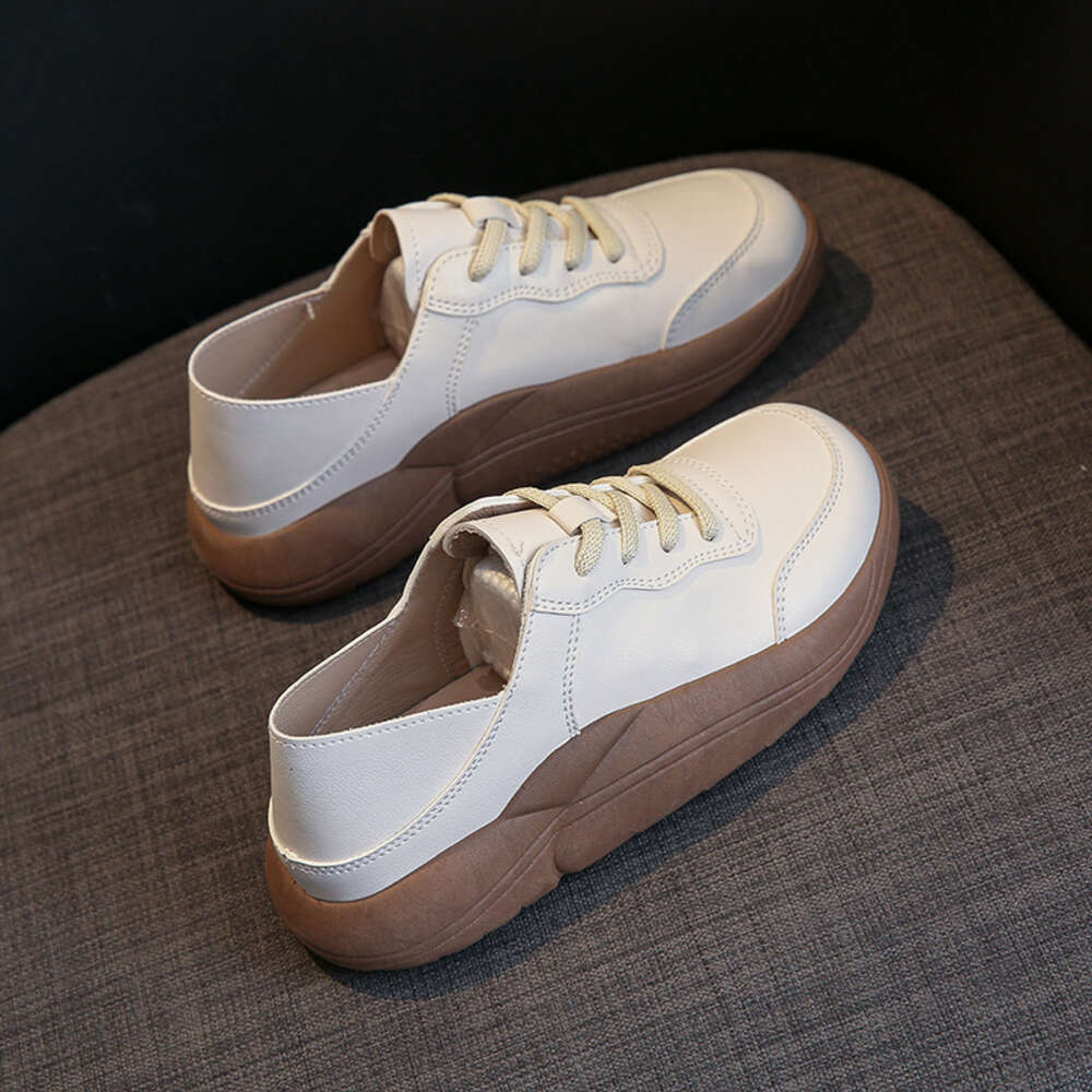 Ddmysports Summer New Instagram Alf Slipper Feet Breathable Little White Shoes Women S Korean Street Shoot Versatile Student Leisure A OUTDOOR