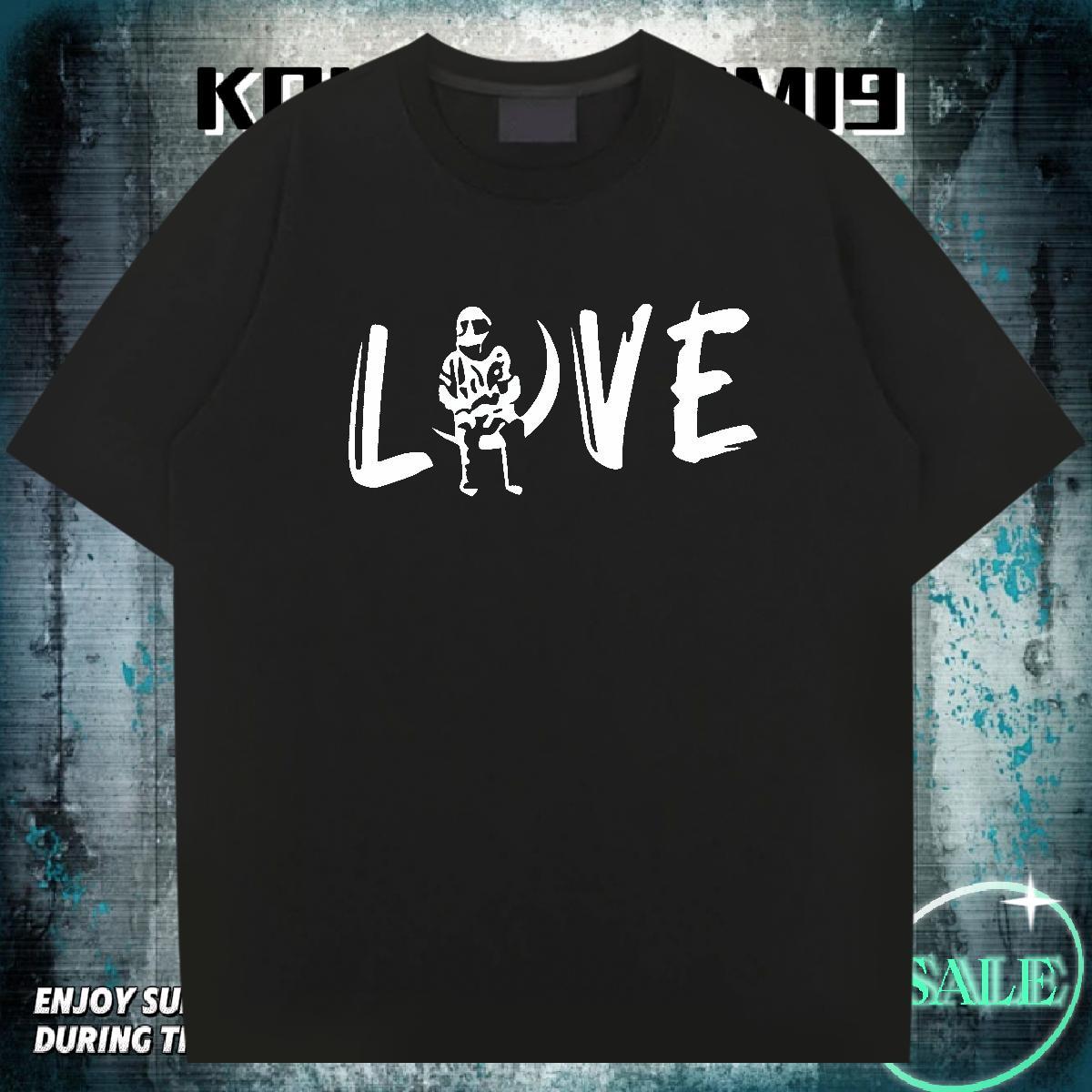 Brand Tshirts Daily Outfit 230g 100% Cotton Plus Size Custom O-Neck Short Sleeve letter Men T Shirts Designer Tees Shirts