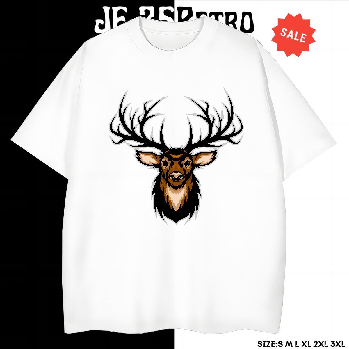 Wholesale T-Shirts for Men deer Crew Neck Spring Summer Skull 230g Cotton Couples T Shirts Designer Polos
