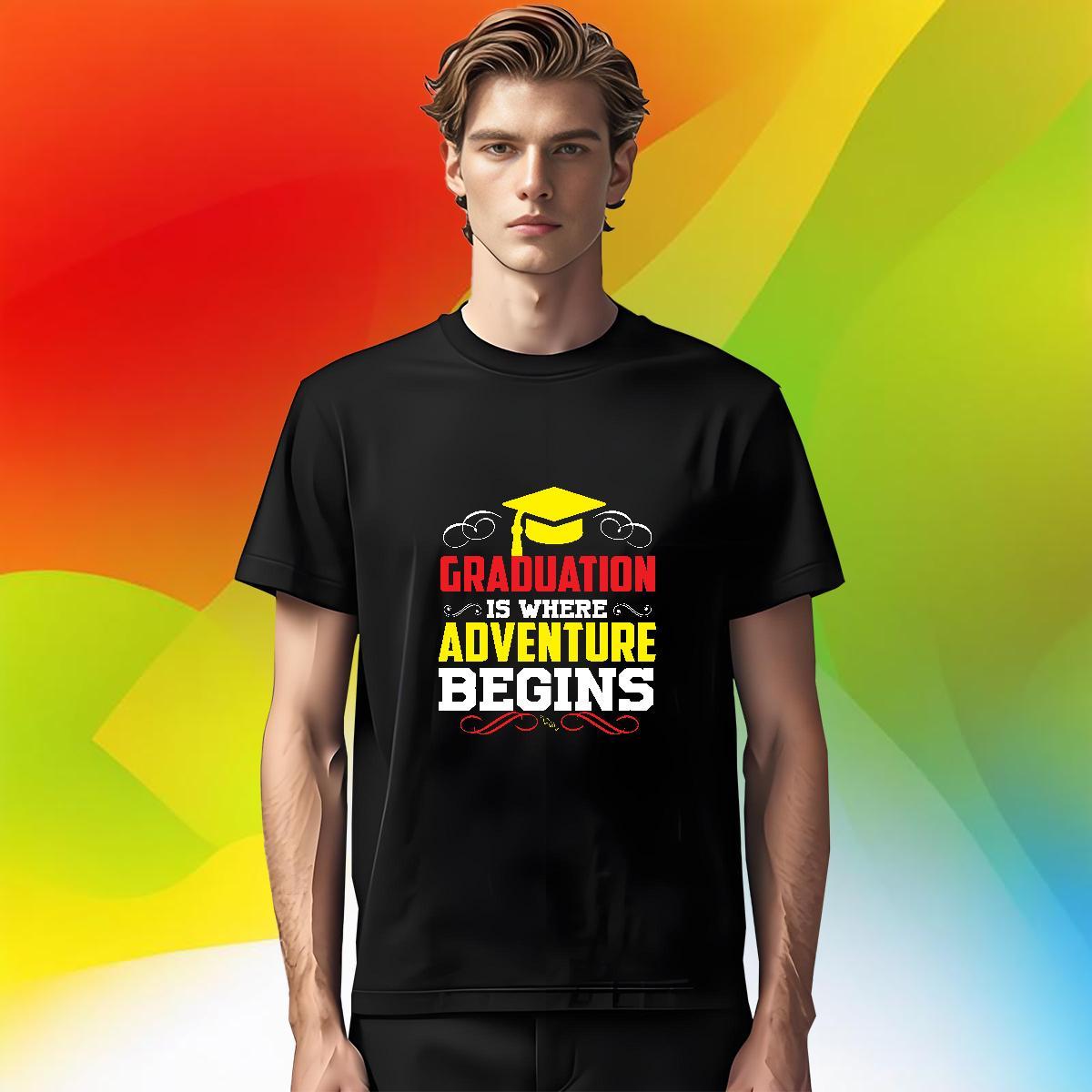Loose Graduation 230g Pure Cotton Men Clothes T-Shirt Beach Round Neck Short Sleeve T-Shirts for Men Casual New Floral Print Tee Shirt