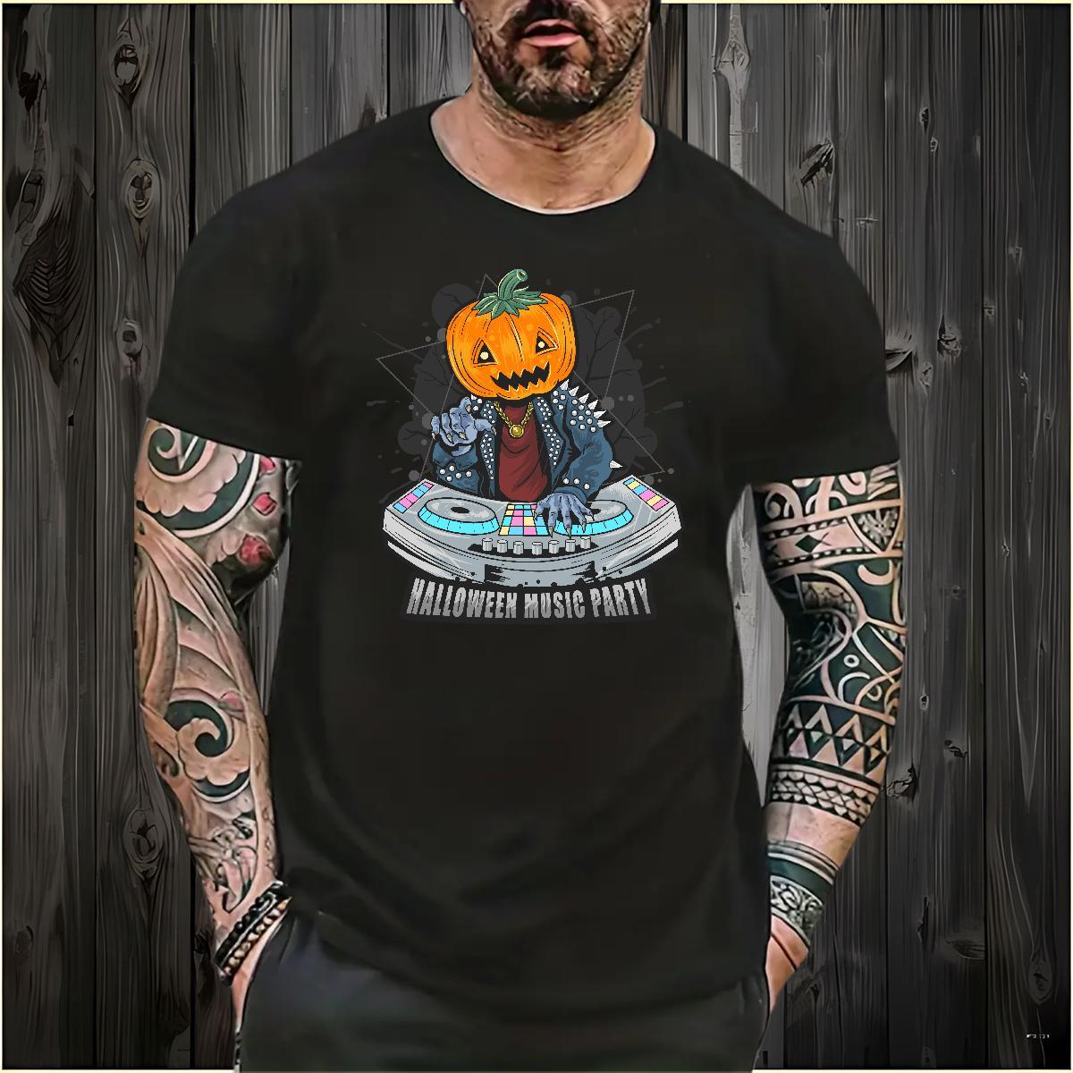 Designer T shirt pumpkin Breathable Soft Sport Oversized 3XL 4XL 230g Cotton Mens Tshirts Custom Tees Shirts