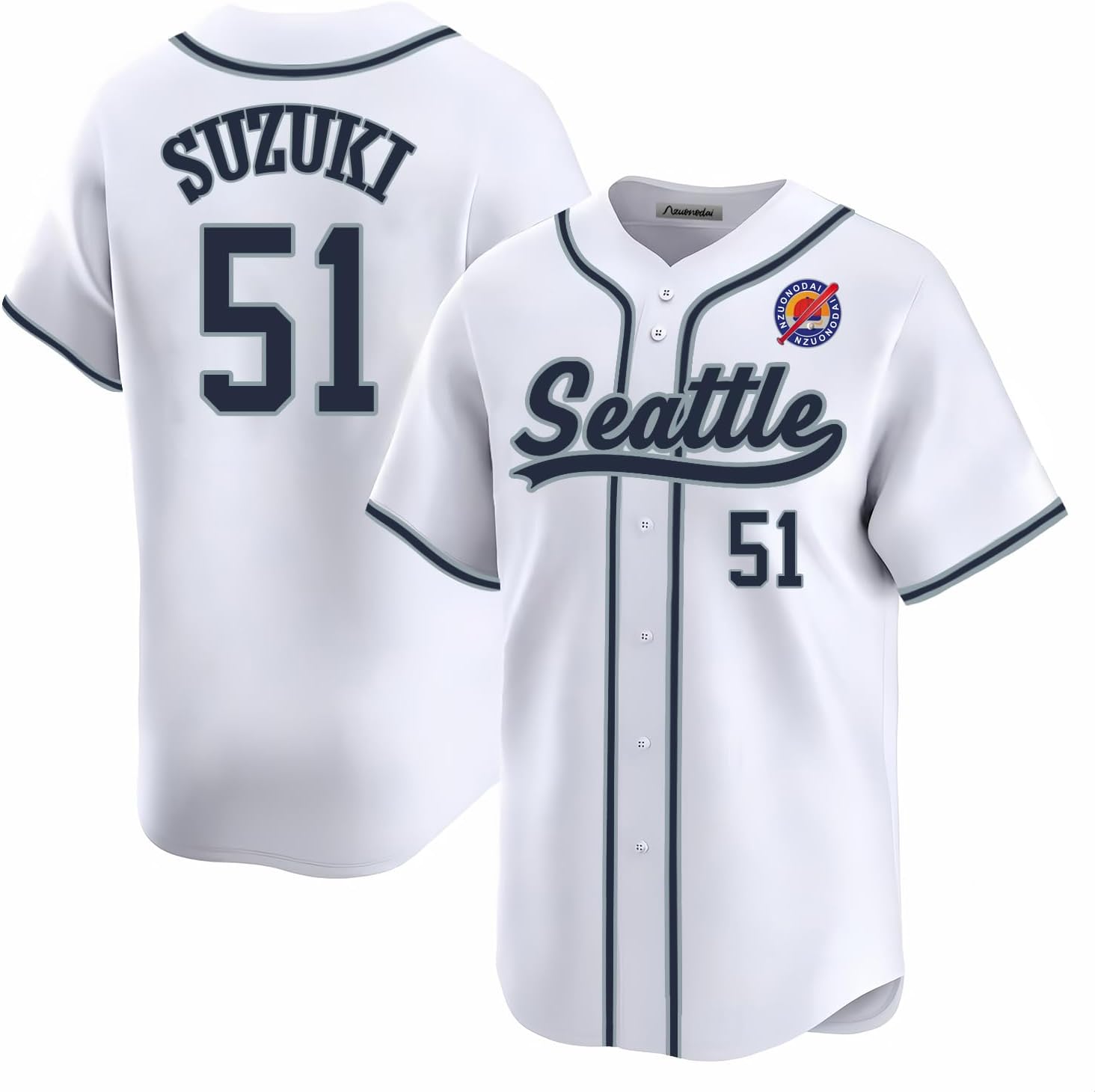 Mens/Youth Seattle Baseball ed Jerseys