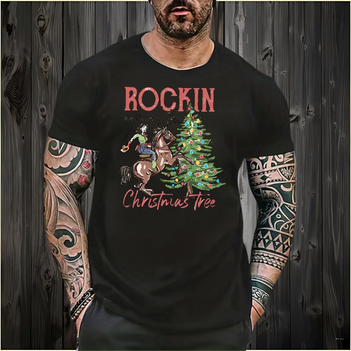 Comfortable Mens T Shirts horseback riding Breathable Daily Outfit Oversized 3XL 4XL 230g 100% Cotton Couples T Shirts Custom Clothes