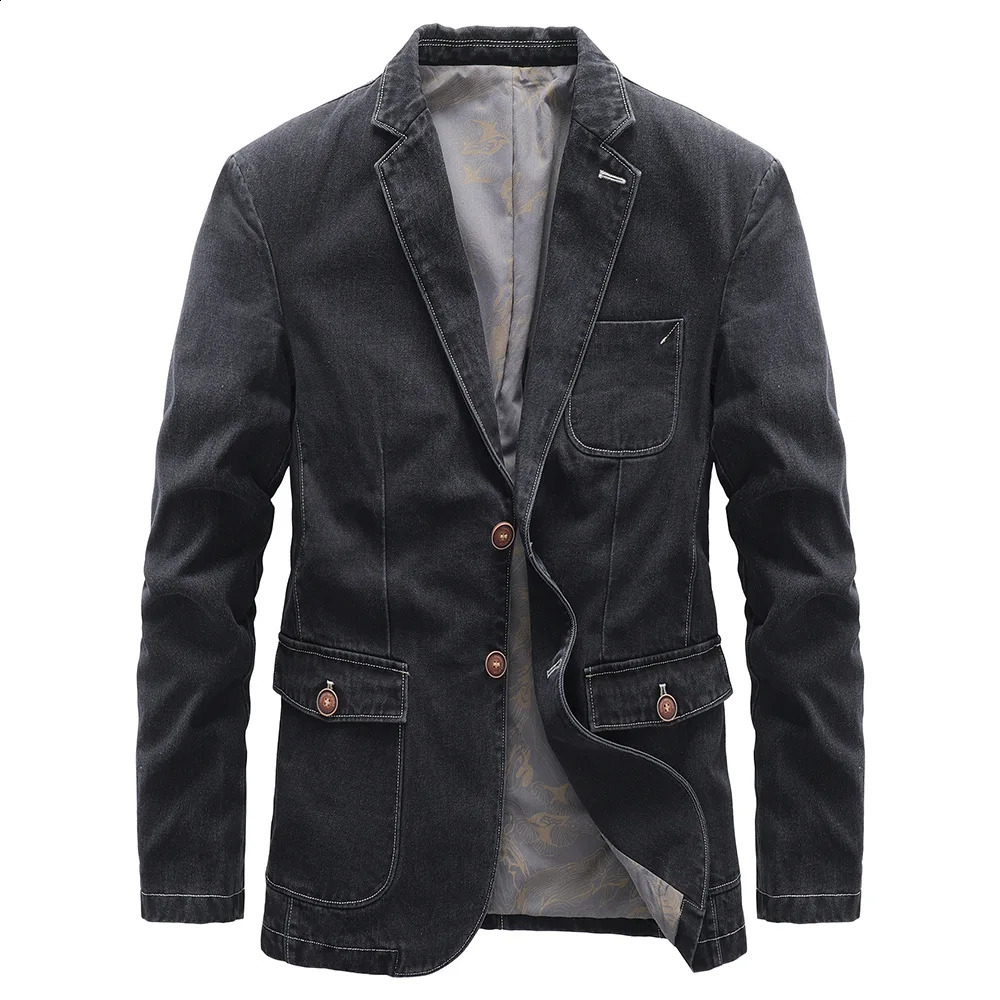 Mens casual jacket Plus size 4XL spring ultrathin sports mens denim jeans MY253 240819