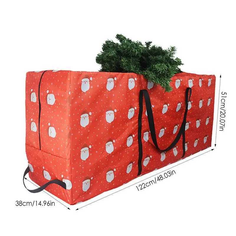 Large Capacity Christmas Tree Storage Bag Outdoor Furniture Cushion Storage Holder Space-Saving Water Protective Boxes CL240820