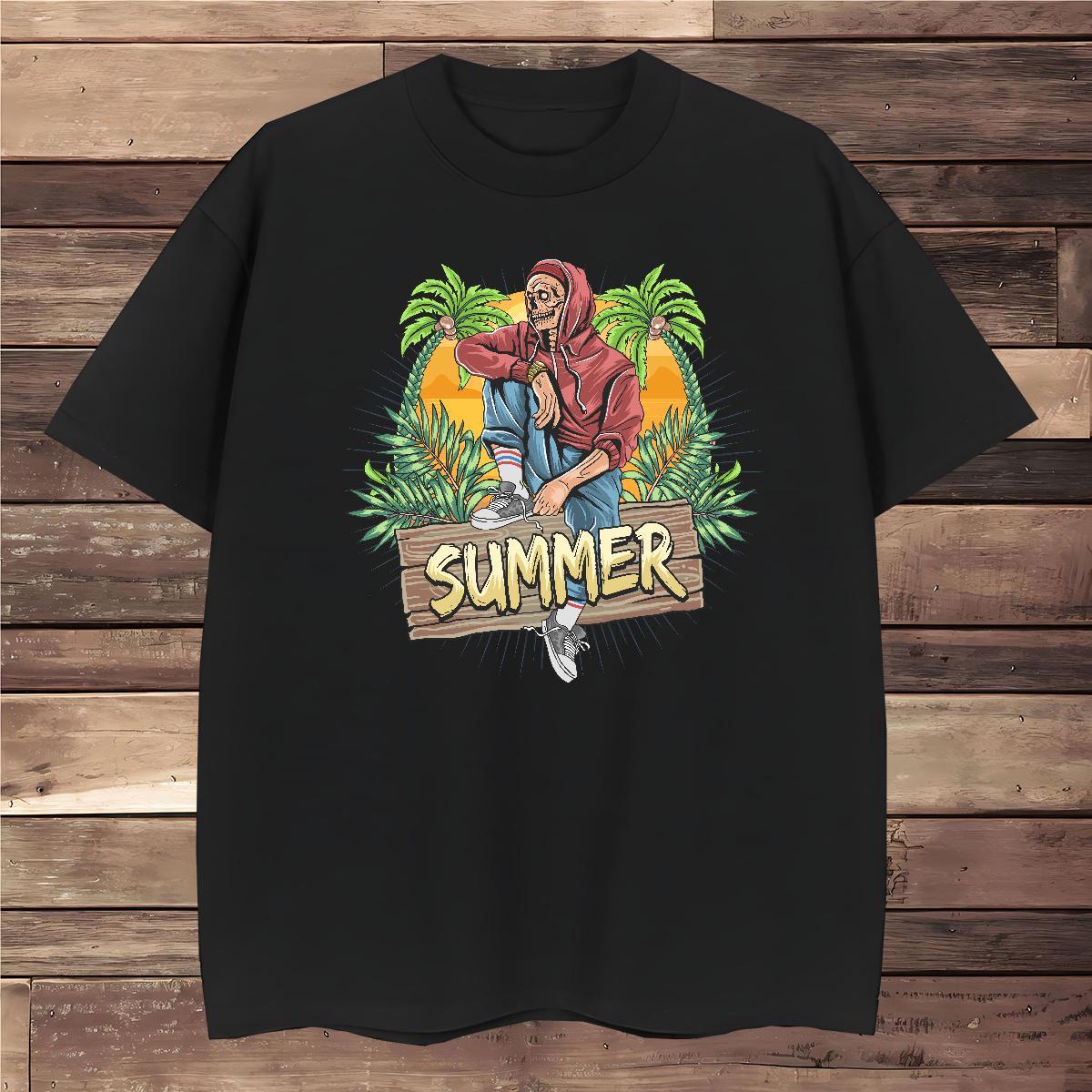 DIY Customized Tshirt for Man Woman summer Street wear Hip Hop 230g Pure Cotton Tops Short Sleeve Soft High Quality T-Shirts Oversized
