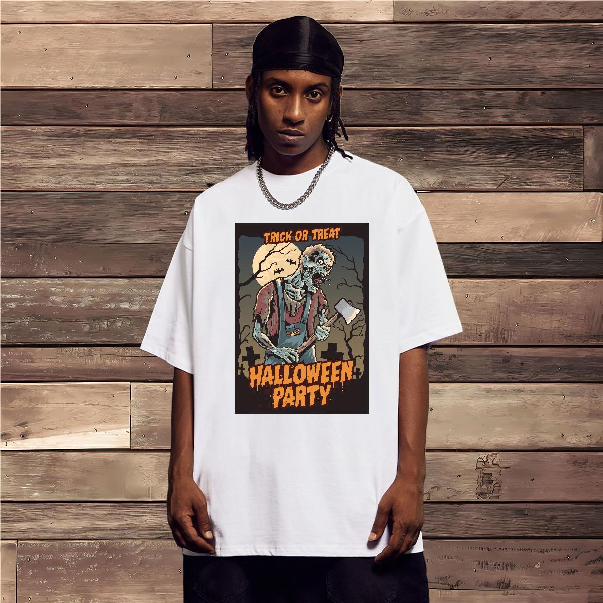 Designer T Shirts Men skull Breathable Short Sleeve Summer Casual Custom Printing 230g Pure Cotton Couples T Shirts 2024 Designer Wear