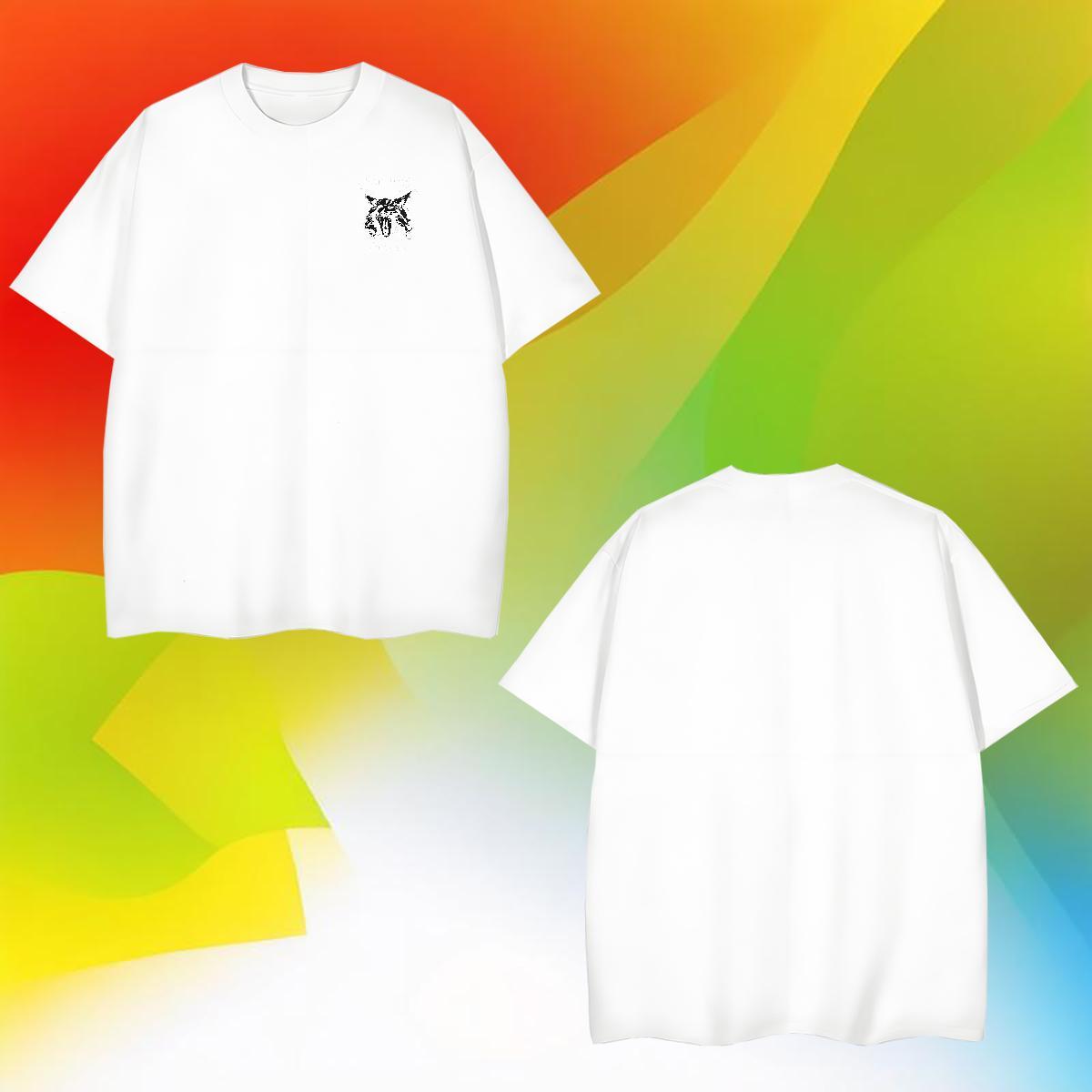 Designer Men Clothes T-Shirt ferocity Street Wear 100% Cotton 230g Tshirts O Neck Short Sleeves Comfortable T Shirt For Man Custom Print Oversized