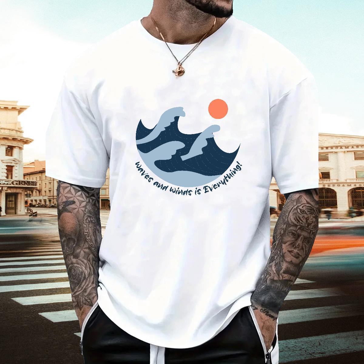 Unisex Tshirt for Man Woman Street Wear 100% Cotton 230g Custom Print Plus Size Breathable Soft beach T Shirt For Man Free Shipping Clothes