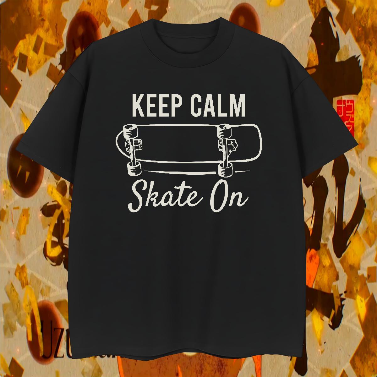 Loose Fit Men Tops Tees Street Casual 230g 100% Cotton Cartoon Print Breathable Short Sleeve monogram Men T Shirts Casual New Clothes