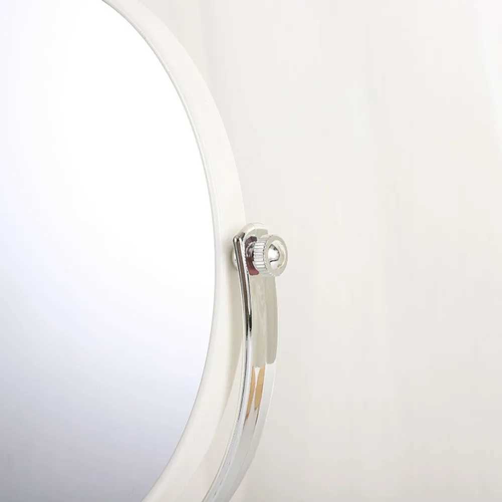 Magnification Circular Makeup Mirror Double-Sided Rotating 6/8 Inches Cosmetic Mirror Magnifier Princess Desktop Standing Mirror Y240819